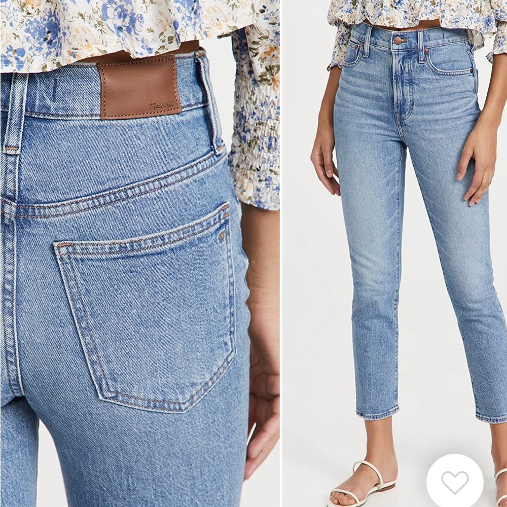 Madewell perfect vintage jean size 26 in banner wash